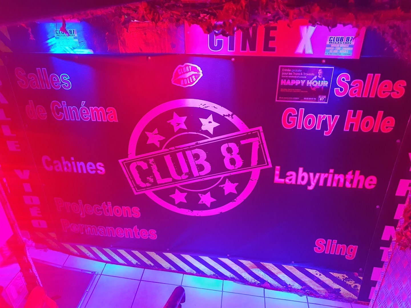 Club 87 Nancy- Club X-Cinema X - Swinger Club in Nancy, France