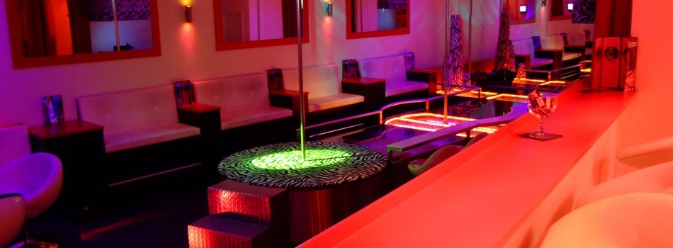 American Table-Dance White Butterfly - Nightclub in Nuremberg, Germany