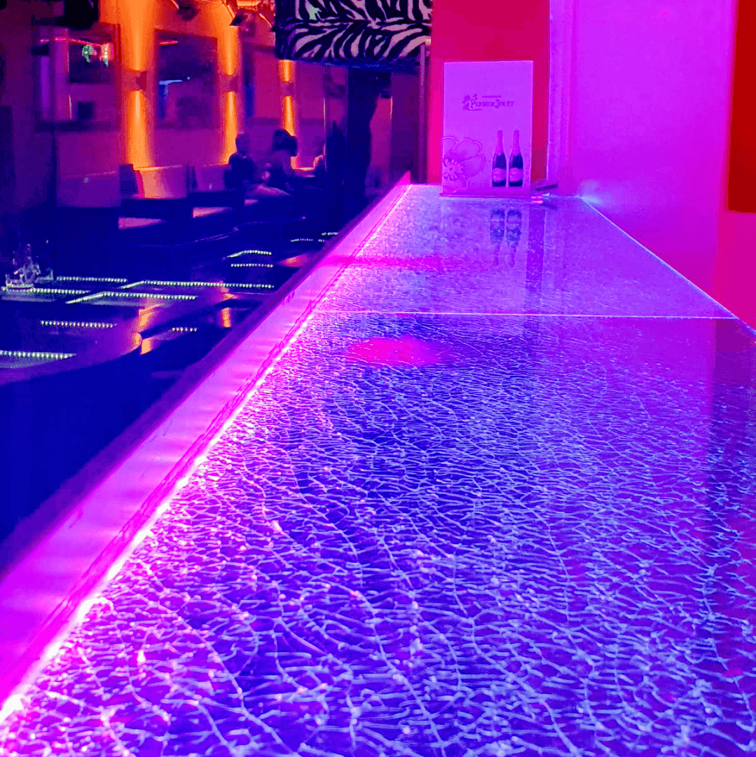 American Table-Dance White Butterfly - Nightclub in Nuremberg, Germany