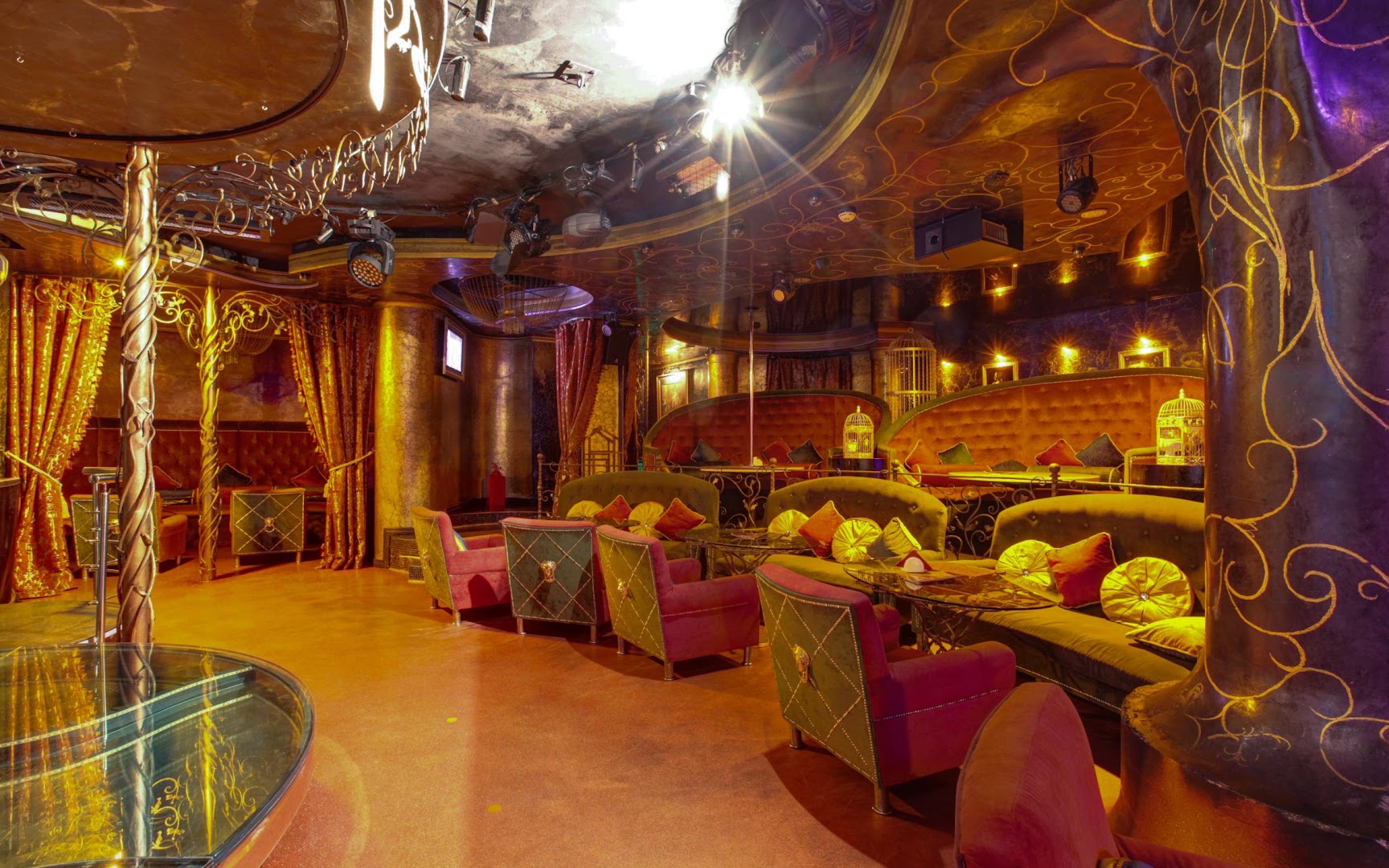 Strip Club "Rasputin" - Nightclub in Moscow, Russia