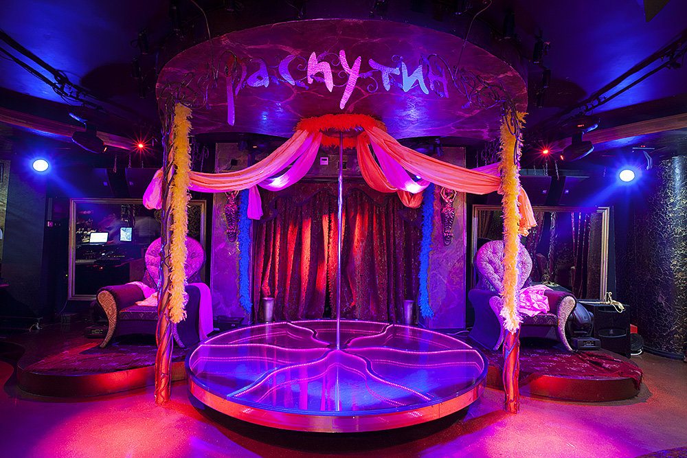 Strip Club "Rasputin" - Nightclub in Moscow, Russia