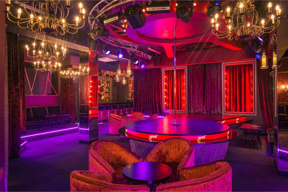 Стриптиз - бар Sova Bien - Nightclub in Novosibirsk, Russia